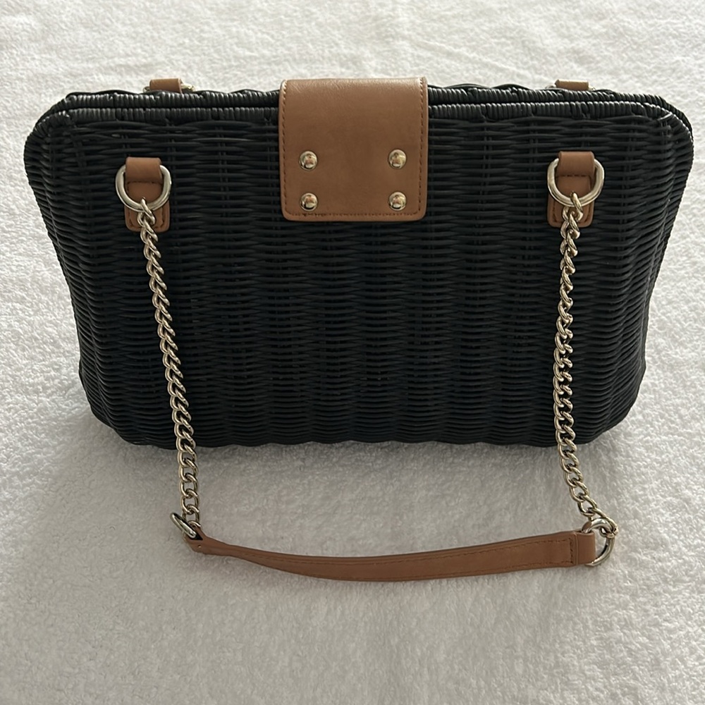 Talbots Black Rattan Bag - Picture 13 of 16
